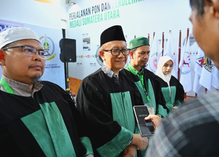 Ketua Dewan Hakim STQH XIX Sumut 2025 untuk cabang Hafalan Hadis, Prof Nawir Yuslim.(Satunusantara news/HO-Diskominfo Sumut).