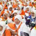 Jemaah haji Kloter pertama Debarkasi Medan tiba di Bandara Kualanamu 12 Juni 2025