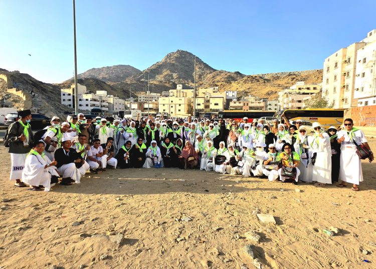 Jemaah haji Kloter 09 KNO Medan melaksanakan ziarah ke beberapa tempat yang menjadi situs sejarah peradaban Islam di seputaran kota suci Mekkah.(Satunusantara news/HO-Humas PPIH Debarkasi Medan).