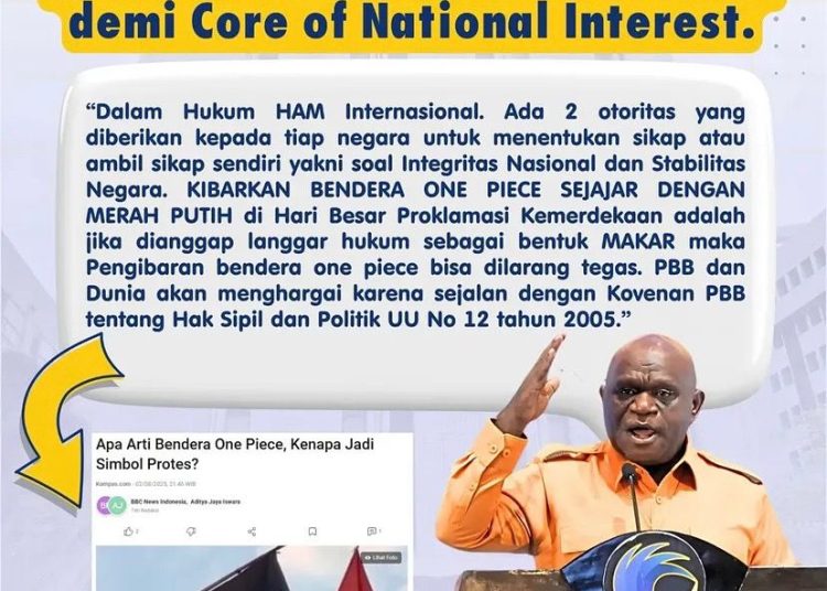 Menteri Hak Asasi Manusia (HAM) Natalius Pigai.(Satunusantara news/HO-Kanwil KemenHAM Sumut)