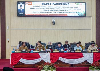 Wali kota Medan jawab Pandangan Fraksi DPRD tegaskan komitmen pembangunan dan pelayanan publik