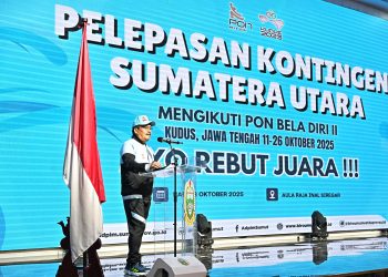 Sekdaprov: Optimistis Sumut juara di PON Beladiri tahun 2025