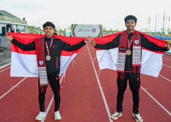 Hari pertama Kejuaraan Atletik Asia Tenggara dan Indonesia tempati posisi kedua