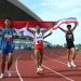 Atlet Indonesia borong enam medali dari nomor lari 100 meter Kejuaraan Atletik Asia Tenggara