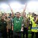 Gubernur Sumut beri semangat kepada pemain PSMS Medan setelah kalah dari Garudayaksa FC