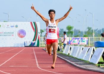 Atlet Sumut raih medali perak di Kejuaraan Atletik Asia Tenggara pertama kali di nomor 3.000 meter