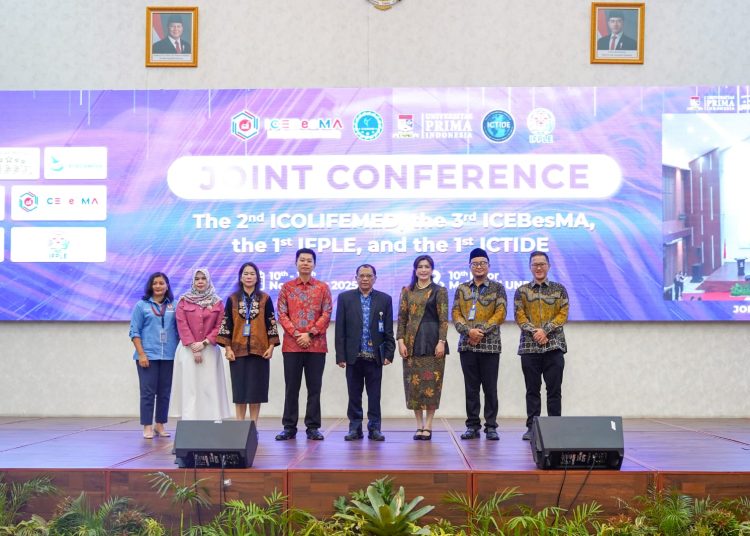 Universitas Prima Indonesia (UNPRI) menggelar empat Joint International Conferences 2025, dihadiri oleh delapan negara, yakni Australia, China, Jepang, Turki, Malaysia, Madagaskar, India, dan Indonesia.(Satunusantara news/HO-Humas UNPRI).