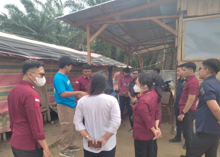 Kanwil Ditjen Imigrasi Sumut bersama Rudenim Medan melaksanakan pengawasan terhadap pengungsi Rohingya di wilayah kerja Kanim Kelas II TPI Langsa. (Satunusantara news/HO-Kanwil Ditjen Imigrasi Sumut).