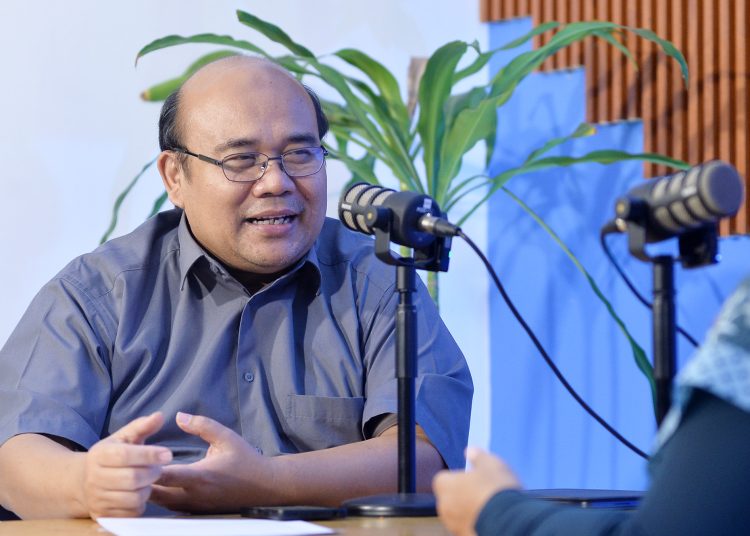 Pengamat Ekonomi Universitas Sumatera Utara (USU) Wahyu Ario Pratomo.(Satunusantara news/HO-Diskominfo Sumut).