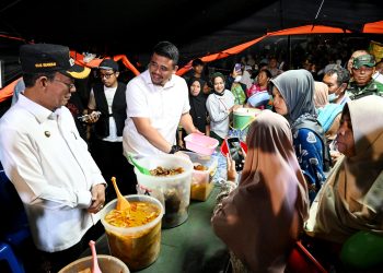 Gubernur Sumut kunjungi Posko Pengungsian korban bencana di Batuhula Tapsel dini har