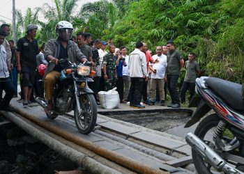 Gubernur Sumut pastikan tanggul Sungai Sei Wampu Langkat yang jebol segera diperbaiki