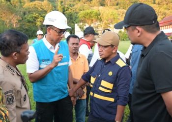 Menteri ESDM tinjau progres pemulihan kelistrikan dikebut di sejumlah titik terdampak bencana di Sumut