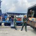 Batalyon Arhanud 11/WBY salurkan bantuan logistik dan medis melalui jalur laut ke Aceh