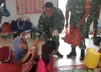 Kodim 0203/Langkat operasikan dapur lapangan bantu warga terdampak banjir