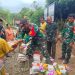 Satgas Kodam I/BB salurkan bantuan sembako bagi warga terdampak bencana di Tapteng