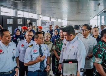 Wali Kota Medan bersama Gubernur Sumut cek kesiapan pelayanan mudik Natal 2025 dan Tahun Baru 2026 di Stasiun Kereta Api