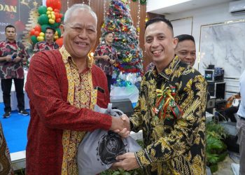 Rutan Kelas I Medan gelar Perayaan Natal keluarga besar bersama warga binaan beragama Kristen