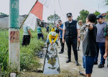 3.000 personel dari 21 Kecamatan gelar Gotong Royong Raya di Medan Helvetia terdampak banjir cukup parah