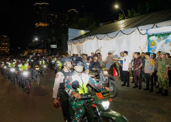 Wali Kota Medan bersama unsur Forkopimda gelar patroli skala besar pada malam pergantian tahun baru 2026