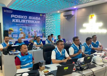 Keandalan pasokan listrik PLN terjaga di seluruh wilayah Sumut pada perayaan Malam Natal 2025