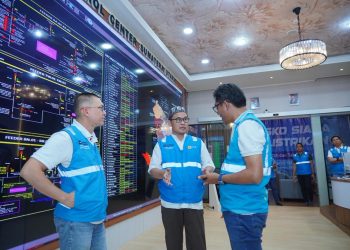 General Manajer PLN UID Sumut pantau langsung kesiapan dan keandalan pasokan listrik pada malam Tahun Baru 2026