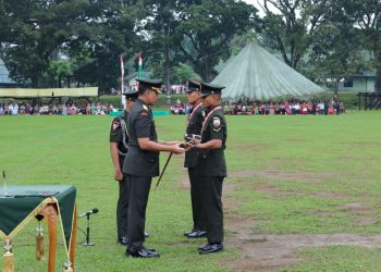 Pangdam I/BB pimpin upacara penutupan Dikmaba Infanteri TNI AD Gelombang II dan Diktukba TNI AD Gelombang I Tahun Anggaran 2026