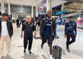 Kajati Sumut sambut kedatangan Tim Adhyaksa Football Club di Bandara Kualanamu Deliserdang