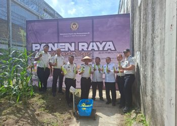 Kanwil Ditjenpas Sumut gelar Panen Raya di Lapas Kelas I Medan