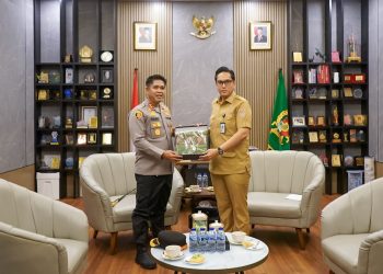 Wali Kota Medan terima kunjungan perdana Kapolres Pelabuhan Belawan yang baru dilantik