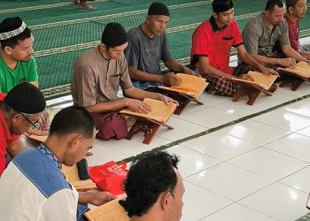 Lapas Kelas I Medan gelar kegiatan pengajian rutin bagi WBP di Masjid At-Taubah
