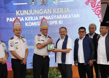 Lapas Kelas I Medan terima kunjungan kerja Komisi XIII DPR RI