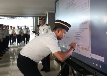 Lapas Kelas I Medan ikuti kegiatan pencanangan Zona Integritas Menuju WBK-WBBM 2026