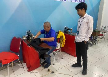 Lapas Kelas I Medan gelar kegiataan pembinaan ketrampila menjahit bagi warga binaan