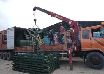 Kodam I/BB terima delapan unit jembatan modular tipe 3-1 dari Kementerian Pertahanan