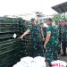 Pangdam I/BB tinjau proses pemindahan delapan unit Jembatan Modular Type 3-1 di Titi Papan Medan