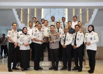 Kalapas Kelas I Medan laksanakan koordinasi strategis dengan Kapolrestabes perkuat sinergitas keamanan