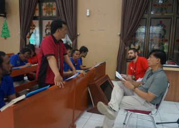 Lapas Medan bersama Yayasan Pelita Kasih Harapan Baru gelar pembelajaran Alkitab bersama warga binaan beragama Nasrani