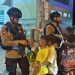 Personel Batalyon B gelar patroli kamtibmas gabungan selama Bulan Suci Ramadhan di Tebing Tinggi