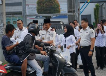 Lapas Kelas I Medan gelar kegiatan berbagi takjil kepada masyarakat semarakkan bulan Ramadhan 1447 H