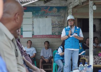 PLN hadirkan akses listrik yang merata hingga pelosok negeri di Desa Ombalata Kabupaten Nias Utara