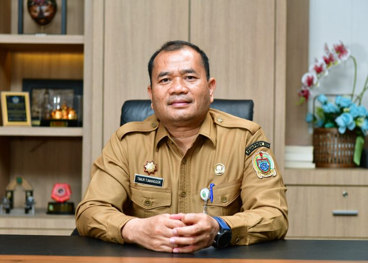 Kepala Badan Keuangan dan Aset Daerah (BKAD) Sumut, Timur Tumanggor.(Satunusantara news/HO-Diskominfo Sumut).