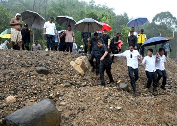 Gubernur Sumut ingatkan penanggungjawab proyek Tanggul dan Sabodam Sungai Tukka Tapteng percepat pengerjaan