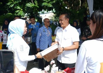 Lapas Kelas I Medan gelar bazar produk karya WBP di Kanwil Ditjen Pemasyarakatan Sumut