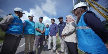 Pemerintah bersama PLN tinjau pekerjaan program Listrik Desa di Deli Serdang pastikan akses listrik andal hingga ke pelosok