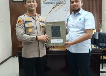 PLN UP3 Padangsidimpuan perkuat sinergi dengan Polres Madina tingkatkan keamanan sistim kelistrikan bagi masyarakat