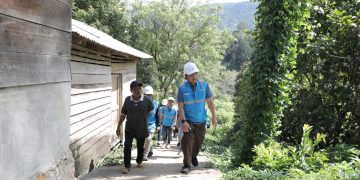 PLN UID Sumut wujudkan pemerataan energi melalui pembangunan jaringan listrik di Desa Patialo Kabupaten Madina