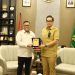 Kakanwil Imigrasi Sumut audensi dengan Walikota Medan bahas penanganan pengungsi dan dukungan sarana kantor