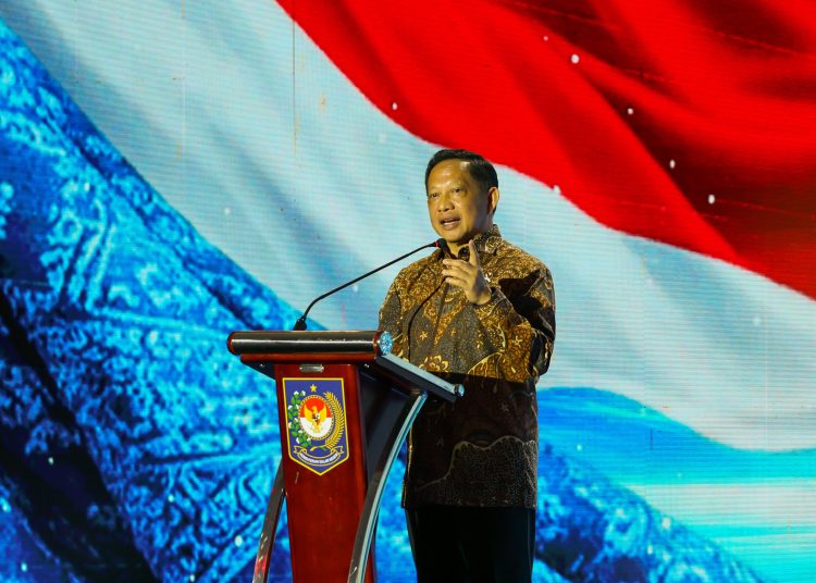 Menteri Dalam Negeri Tito Karnavian, pada acara pemberian penghargaan Apresiasi Pemerintah Daerah 2026 Batch II  di Batam, Kepulauan Riau.(Satunusantara news/HO-Diskominfo Sumut).