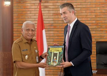 Wagub tawarkan potensi investasi industri dan perkebunan Sumut kepada Duta Besar Belgia