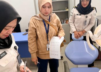 Lapas Kelas I Medan terima kunjungan tim BPJS Kesehatan tingkatkan pelayanan kesehatan bagi Warga Binaan